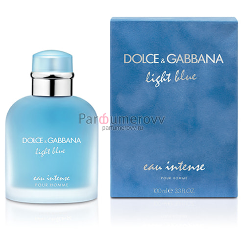 dolce gabbana light blue intense 100ml tester