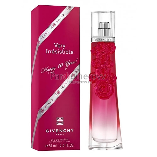 GIVENCHY VERY IRRESISTIBLE HAPPY 10 YEARS edp (w) 75ml GIVENCHY VERY IRRESISTIBLE HAPPY 10 YEARS edp (w) 75ml