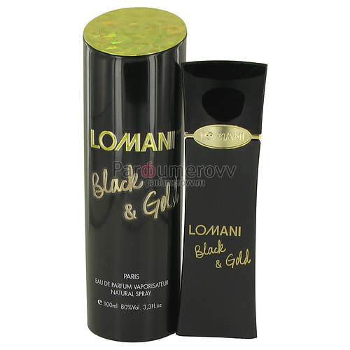 LOMANI BLACK & GOLD edp (w) 100ml