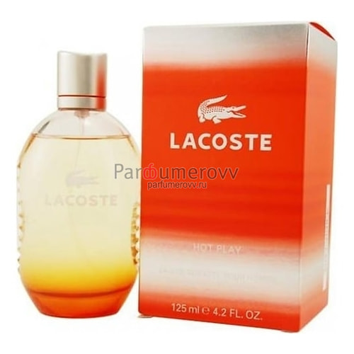 LACOSTE HOT PLAY edt (m) 125ml