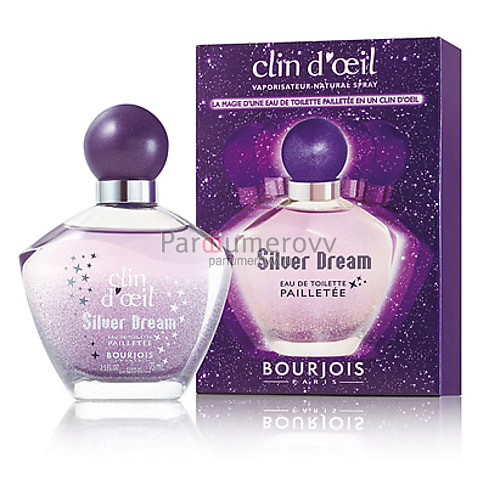 BOURJOIS CLIN D'OEIL SILVER DREAM edt (w) 75ml BOURJOIS CLIN D'OEIL SILVER DREAM edt (w) 75ml