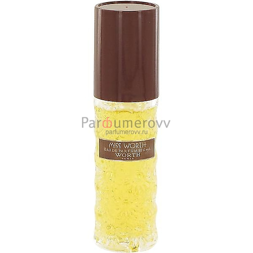 WORTH MISS WORTH edp (w) 30ml TESTER WORTH MISS WORTH edp (w) 30ml TESTER