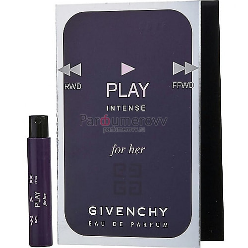 GIVENCHY PLAY INTENSE FOR HER edp (w) 1ml пробник