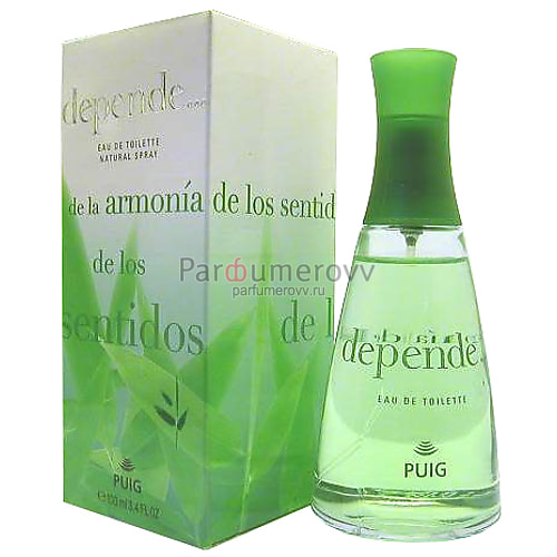 ANTONIO PUIG DEPENDE DE LA ARMONIA DE LOS SENTIDOS edt (w) 100ml ANTONIO PUIG DEPENDE DE LA ARMONIA DE LOS SENTIDOS edt (w) 100ml