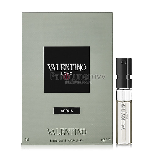 VALENTINO UOMO ACQUA edt (m) 1.5ml пробник VALENTINO UOMO ACQUA edt (m) 1.5ml пробник