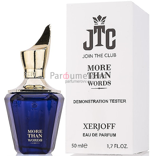 XERJOFF JTC MORE THAN WORDS edp 50ml TESTER XERJOFF JTC MORE THAN WORDS edp 50ml TESTER