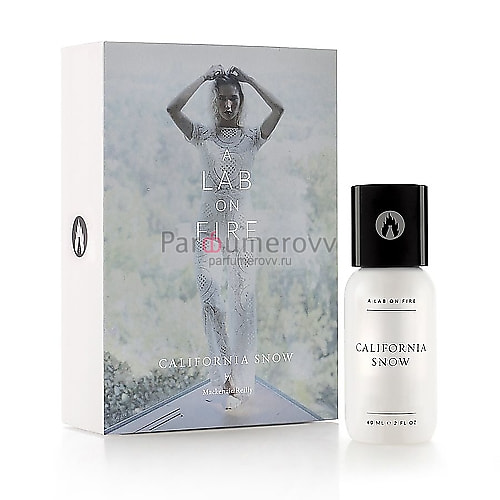 A LAB ON FIRE CALIFORNIA SNOW edp 60ml A LAB ON FIRE CALIFORNIA SNOW edp 60ml