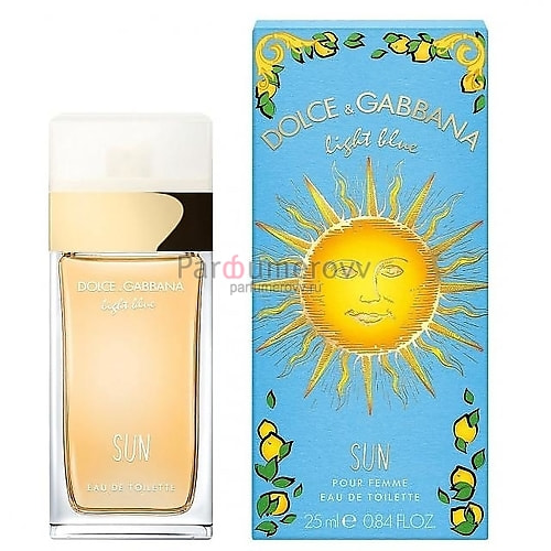 DOLCE & GABBANA LIGHT BLUE SUN edt (w) 25ml DOLCE & GABBANA LIGHT BLUE SUN edt (w) 25ml