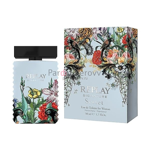 REPLAY SIGNATURE SECRET edt (w) 50ml REPLAY SIGNATURE SECRET edt (w) 50ml