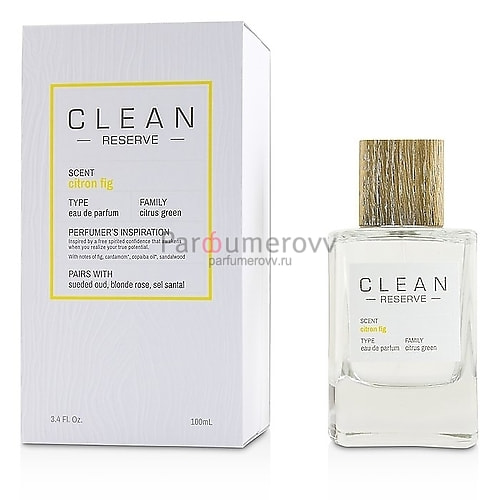 CLEAN RESERVE CITRON FIG edp 100ml CLEAN RESERVE CITRON FIG edp 100ml