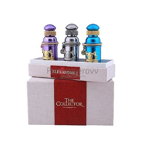ALEXANDRE J THE COLLECTOR set IRIS VIOLET + MANDARINE SULTANE + ARGENTIC edp 3*30 ml ALEXANDRE J THE COLLECTOR set IRIS VIOLET + MANDARINE SULTANE + ARGENTIC edp 3*30 ml