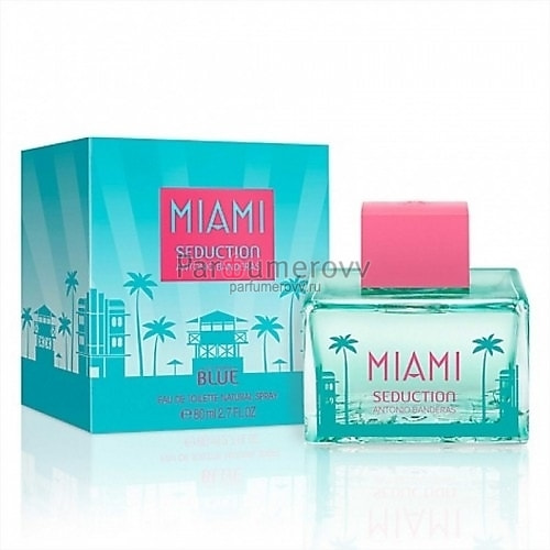 ANTONIO BANDERAS MIAMI SEDUCTION BLUE edt (w) 80ml ANTONIO BANDERAS MIAMI SEDUCTION BLUE edt (w) 80ml