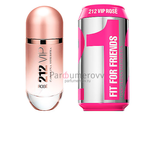 CAROLINA HERRERA 212 VIP ROSE FIT FOR FRIENDS edp (w) 80ml CAROLINA HERRERA 212 VIP ROSE FIT FOR FRIENDS edp (w) 80ml