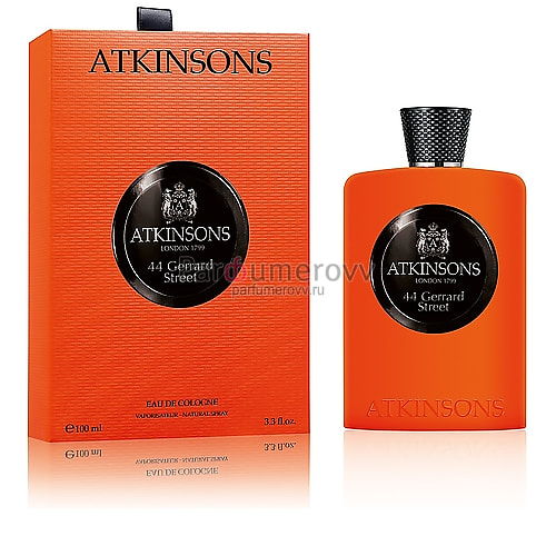 ATKINSONS 44 GERRARD STREET edc 100ml ATKINSONS 44 GERRARD STREET edc 100ml