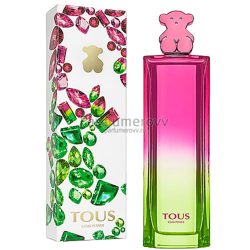 TOUS GEMS POWER edt (w) 90ml TESTER TOUS GEMS POWER edt (w) 90ml TESTER