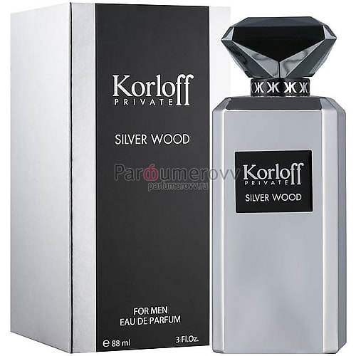 KORLOFF PARIS PRIVATE SILVER WOOD edp (m) 88ml KORLOFF PARIS PRIVATE SILVER WOOD edp (m) 88ml