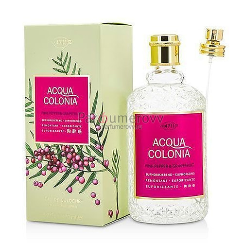 MAURER & WIRTZ 4711 ACQUA COLONIA PINK PEPPER & GRAPEFRUIT edc 50ml TESTER MAURER & WIRTZ 4711 ACQUA COLONIA PINK PEPPER & GRAPEFRUIT edc 50ml TESTER