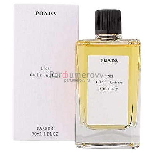 PRADA №3 CUIR AMBRE edt 100ml TESTER PRADA №3 CUIR AMBRE edt 100ml TESTER
