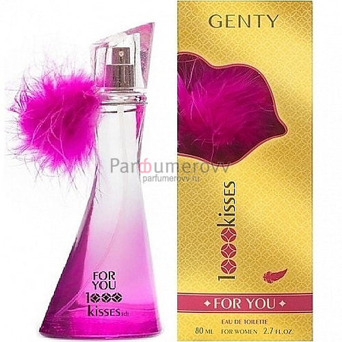 PARFUMS GENTY FOR YOU 1000 KISSES edt (w) 80ml TESTER PARFUMS GENTY FOR YOU 1000 KISSES edt (w) 80ml TESTER