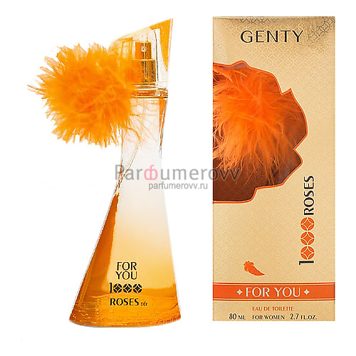 PARFUMS GENTY FOR YOU 1000 ROSES edt (w) 80ml TESTER