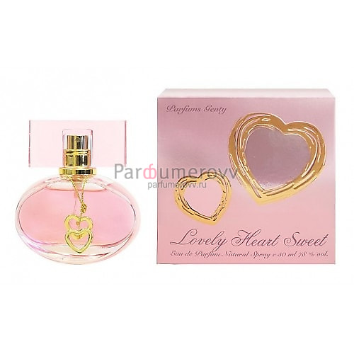 PARFUMS GENTY LOVELY HEART SWEET edt (w) 50ml TESTER PARFUMS GENTY LOVELY HEART SWEET edt (w) 50ml TESTER