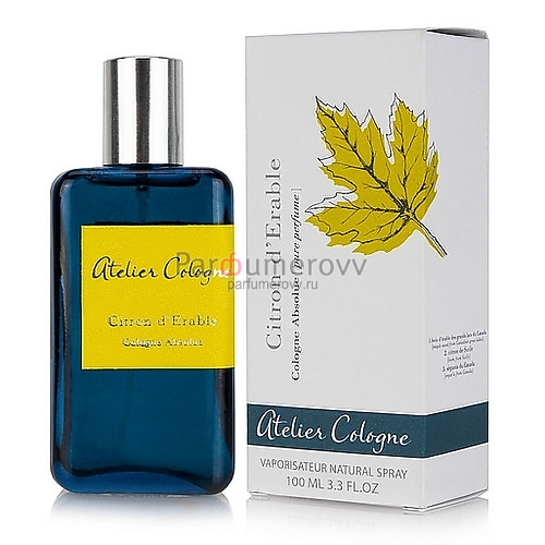 ATELIER COLOGNE CITRON D'ERABLE COLOGNE ABSOLUE edc 100ml ATELIER COLOGNE CITRON D'ERABLE COLOGNE ABSOLUE edc 100ml