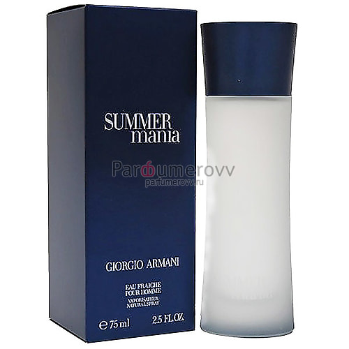 GIORGIO ARMANI MANIA SUMMER EAU FRAICHE edt m 75ml Giorgio Armani