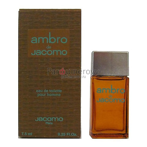 JACOMO AMBRO DE JACOMO edt (m) 7.5ml mini JACOMO AMBRO DE JACOMO edt (m) 7.5ml mini