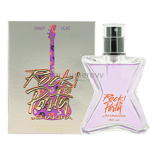 SHAKIRA ROCK! THE PARTY CRAZY LILAC edt (w) 30ml