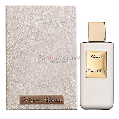 FRANCK BOCLET VELVET 100ml parfume FRANCK BOCLET VELVET 100ml parfume