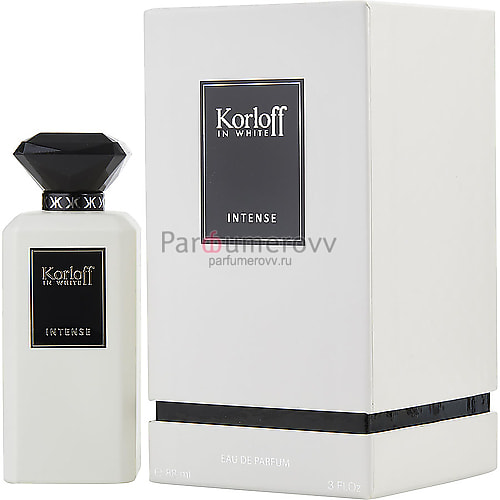 KORLOFF PARIS IN WHITE INTENSE edp (m) 88ml KORLOFF PARIS IN WHITE INTENSE edp (m) 88ml