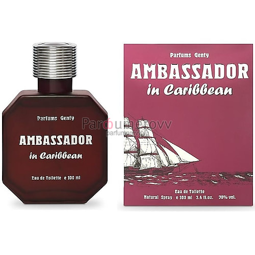 PARFUMS GENTY AMBASSADOR IN CARIBBEAN edt (m) 100ml PARFUMS GENTY AMBASSADOR IN CARIBBEAN edt (m) 100ml