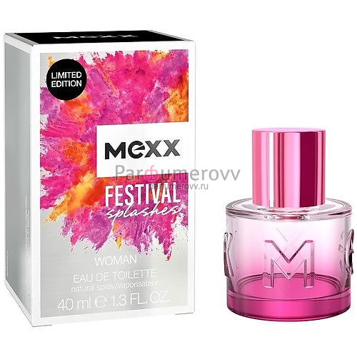 MEXX FESTIVAL SPLASHES edt (w) 40ml TESTER MEXX FESTIVAL SPLASHES edt (w) 40ml TESTER