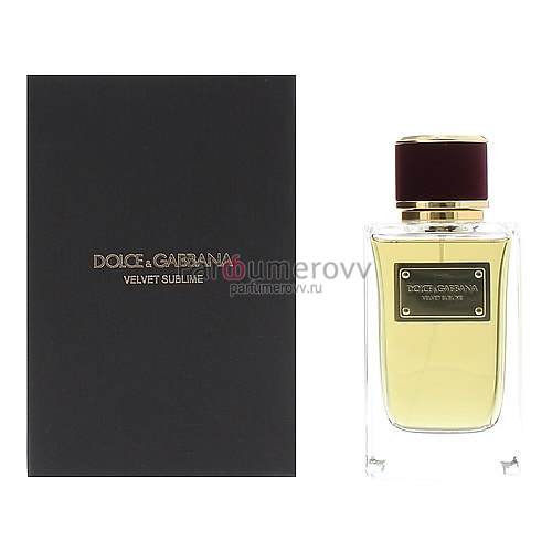 DOLCE & GABBANA VELVET SUBLIME edp 50ml DOLCE & GABBANA VELVET SUBLIME edp 50ml