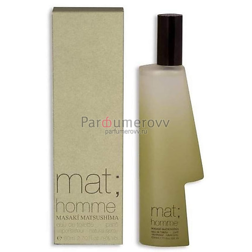 MASAKI MATSUSHIMA MAT; HOMME edt (m) 80ml MASAKI MATSUSHIMA MAT; HOMME edt (m) 80ml