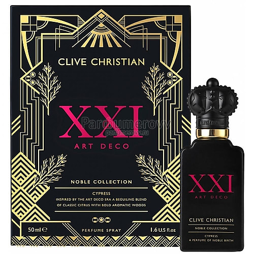 CLIVE CHRISTIAN NOBLE COLLECTION XXI ART DECO CYPRESS (m) 50ml parfume CLIVE CHRISTIAN NOBLE COLLECTION XXI ART DECO CYPRESS (m) 50ml parfume