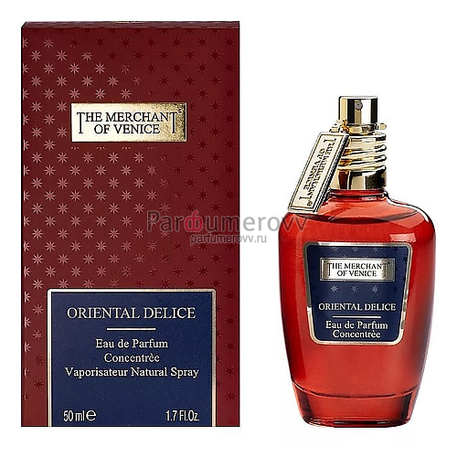 THE MERCHANT OF VENICE ORIENTAL DELICE edp (w) 50ml THE MERCHANT OF VENICE ORIENTAL DELICE edp (w) 50ml