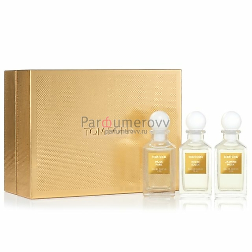 TOM FORD set MUSK PURE + WHITE SUEDE + JASMINE MUSK edp (w) 3*12ml TOM FORD set MUSK PURE + WHITE SUEDE + JASMINE MUSK edp (w) 3*12ml