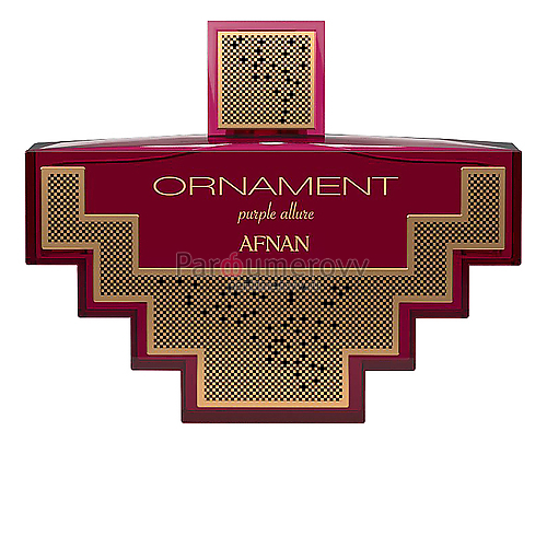 AFNAN ORNAMENT PURPLE ALLURE POUR FEMME edp (w) 100ml TESTER