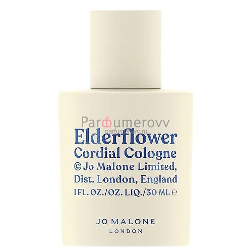 JO MALONE ELDERFLOWER CORDIAL edc 30ml TESTER JO MALONE ELDERFLOWER CORDIAL edc 30ml TESTER