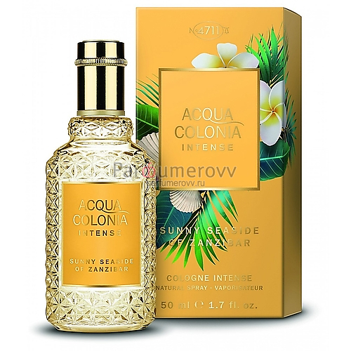 MAURER & WIRTZ 4711 ACQUA COLONIA INTENSE SUNNY SEASIDE OF ZANZIBAR edc 50ml