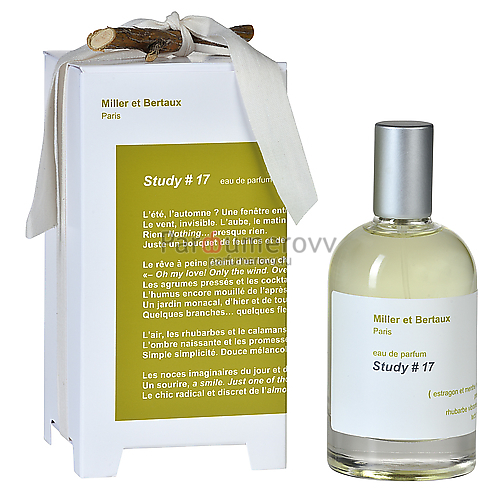 MILLER ET BERTAUX STUDY № 17 edp 100ml MILLER ET BERTAUX STUDY № 17 edp 100ml