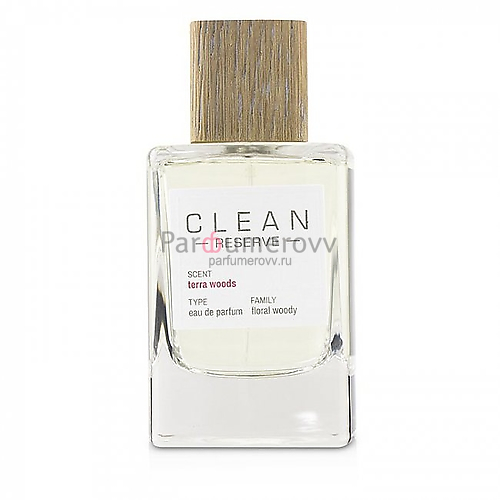 CLEAN RESERVE TERRA WOODS edp 100ml TESTER CLEAN RESERVE TERRA WOODS edp 100ml TESTER