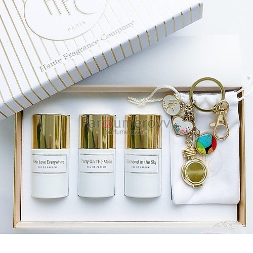 HAUTE FRAGRANCE COMPANY set WEAR LOVE EVERYWHERE+PARTY ON THE MOON+DIAMOND IN THE SKY edp (w) 3*15ml HAUTE FRAGRANCE COMPANY set WEAR LOVE EVERYWHERE+PARTY ON THE MOON+DIAMOND IN THE SKY edp (w) 3*15ml