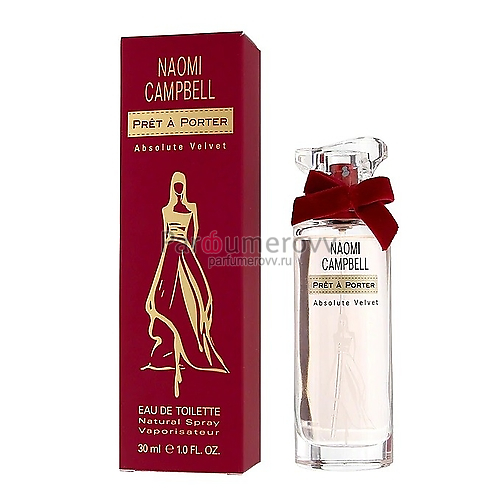 NAOMI CAMPBELL PRET A PORTER ABSOLUTE VELVET edt (w) 30ml NAOMI CAMPBELL PRET A PORTER ABSOLUTE VELVET edt (w) 30ml