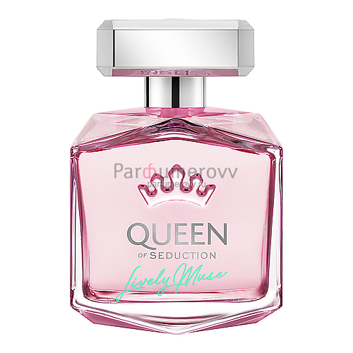 ANTONIO BANDERAS QUEEN OF SEDUCTION LIVELY MUSE edt (w) 80ml TESTER ANTONIO BANDERAS QUEEN OF SEDUCTION LIVELY MUSE edt (w) 80ml TESTER