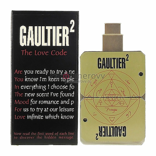 JEAN PAUL GAULTIER GAULTIER 2 THE LOVE CODE edp 40ml JEAN PAUL GAULTIER GAULTIER 2 THE LOVE CODE edp 40ml