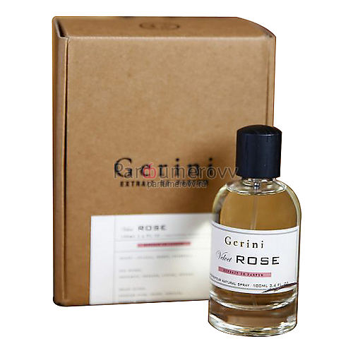 GERINI VELVET ROSE (w) 100ml parfume