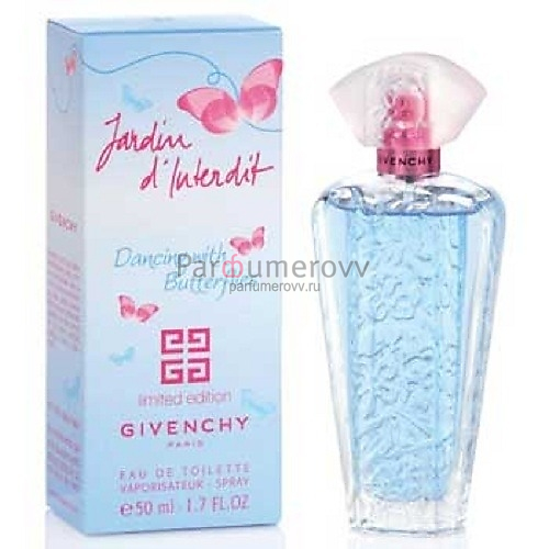 GIVENCHY JARDIN D'INTERDIT DANCING WITH BUTTERFLIES edt (w) 50ml