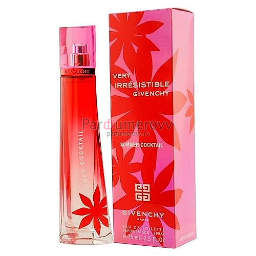 GIVENCHY VERY IRRESISTIBLE SUMMER COCKTAIL edt (w) 75ml GIVENCHY VERY IRRESISTIBLE SUMMER COCKTAIL edt (w) 75ml